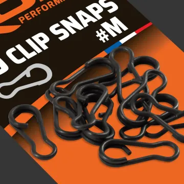 20 CLIP SNAPS #M - AGRAFE #M