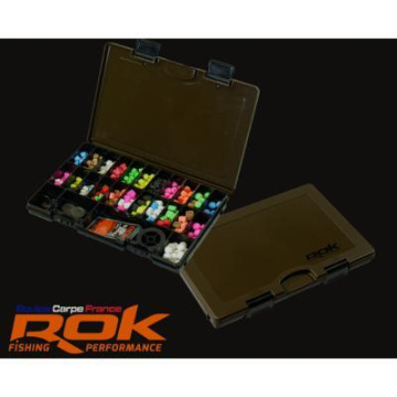 SLIM STORAGE BOX 362 - BOITE PLATE 27x17x3cm - noire&verte